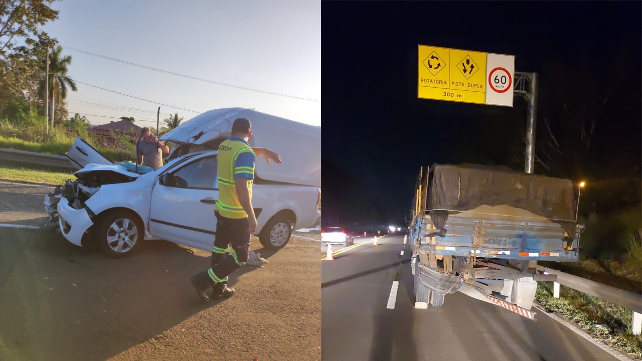Mulher morta em grave acidente entre carro e caminhão na Rodovia Geraldo de Barros é identificada