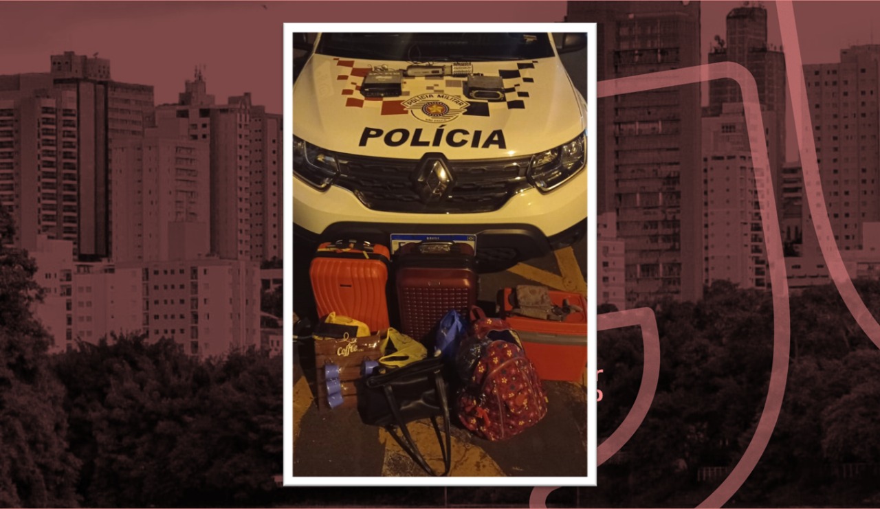 “Casal do crime” quebra vidros e arromba porta-malas de três carros em Piracicaba