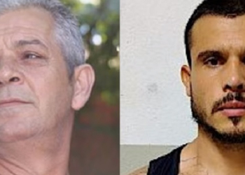 Vítima Archimedes Chitolina Filho e o assassino Wagner de Jesus