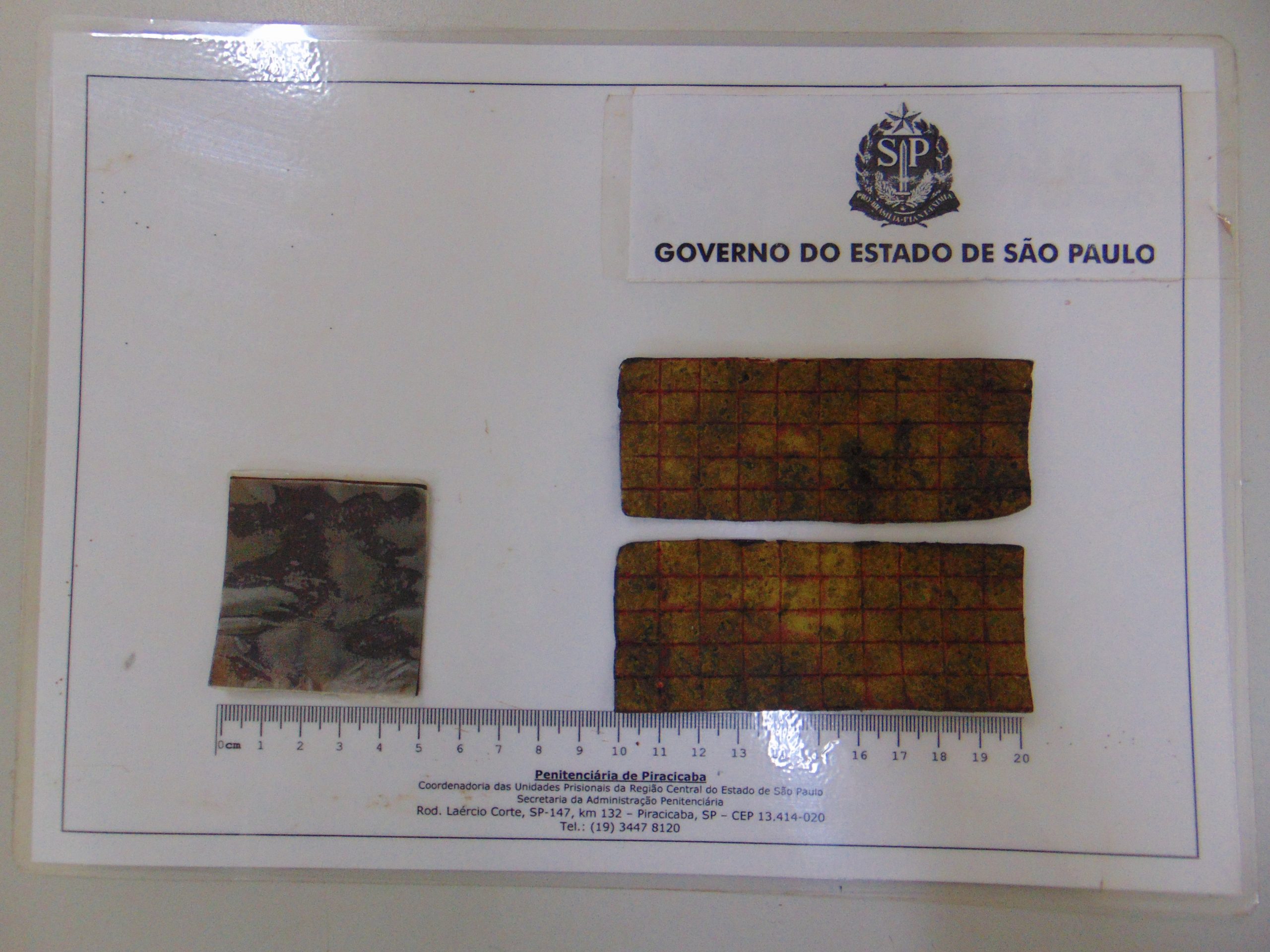 Mulher é presa tentando entrar com micropontos de LSD em penitenciária de Piracicaba (SP)