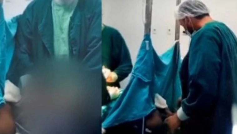 Médico é preso em flagrante após ser filmado estuprando mulher durante parto
