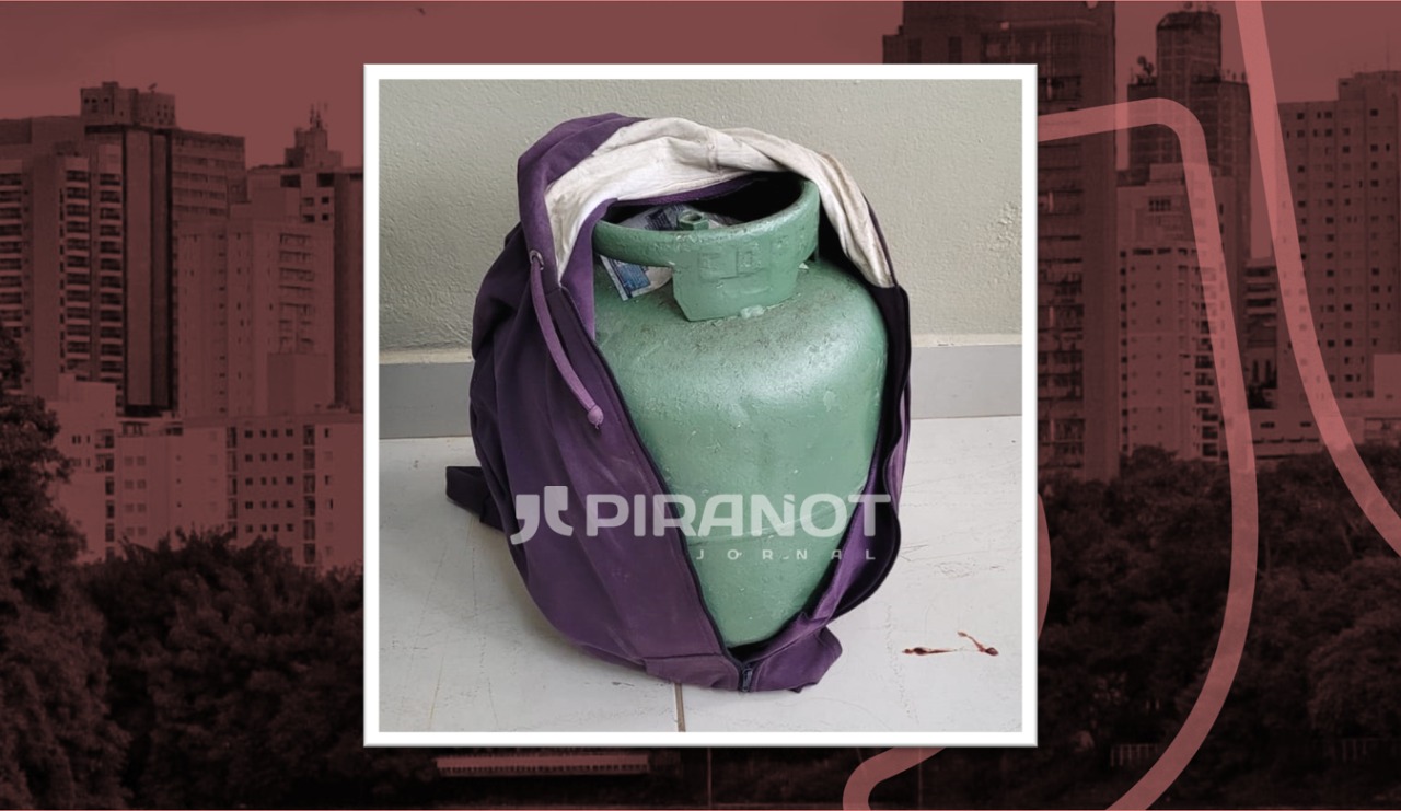 Homem é preso transportando botijão furtado em Piracicaba (SP)