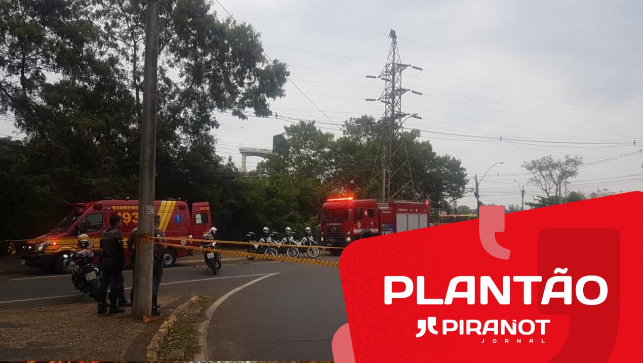 Em Piracicaba, homem ameaça se jogar de torre de alta tensão e bombeiros são acionados