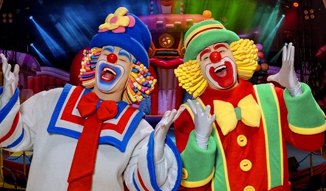 Circo com Patati e Patatá original estreia em shopping da região de Piracicaba