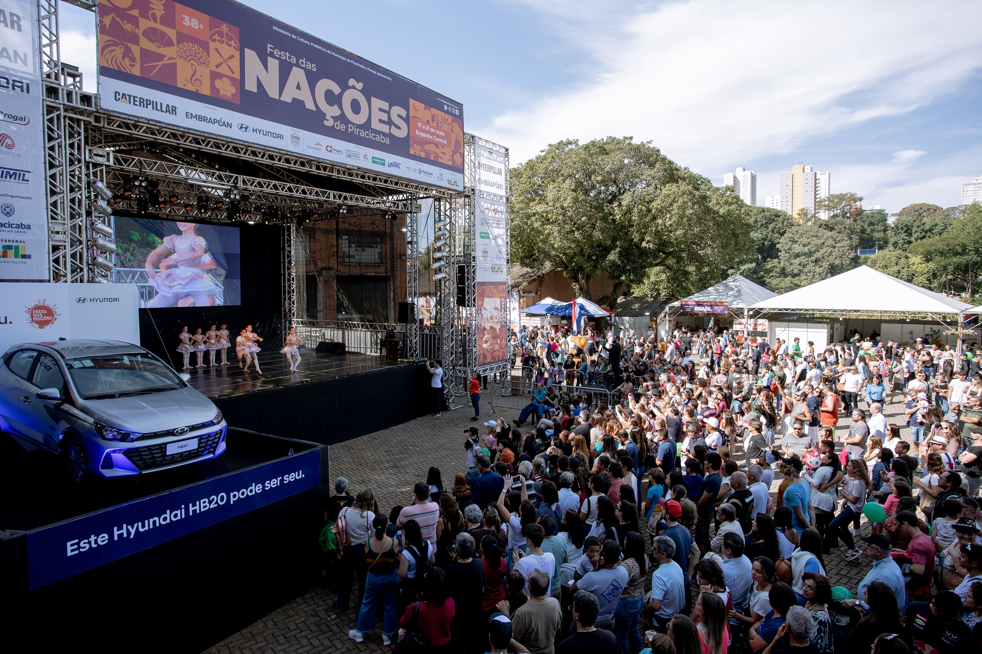 38ª Festa das Nações de Piracicaba: cupom para participar do sorteio do HB20 0km já está à venda