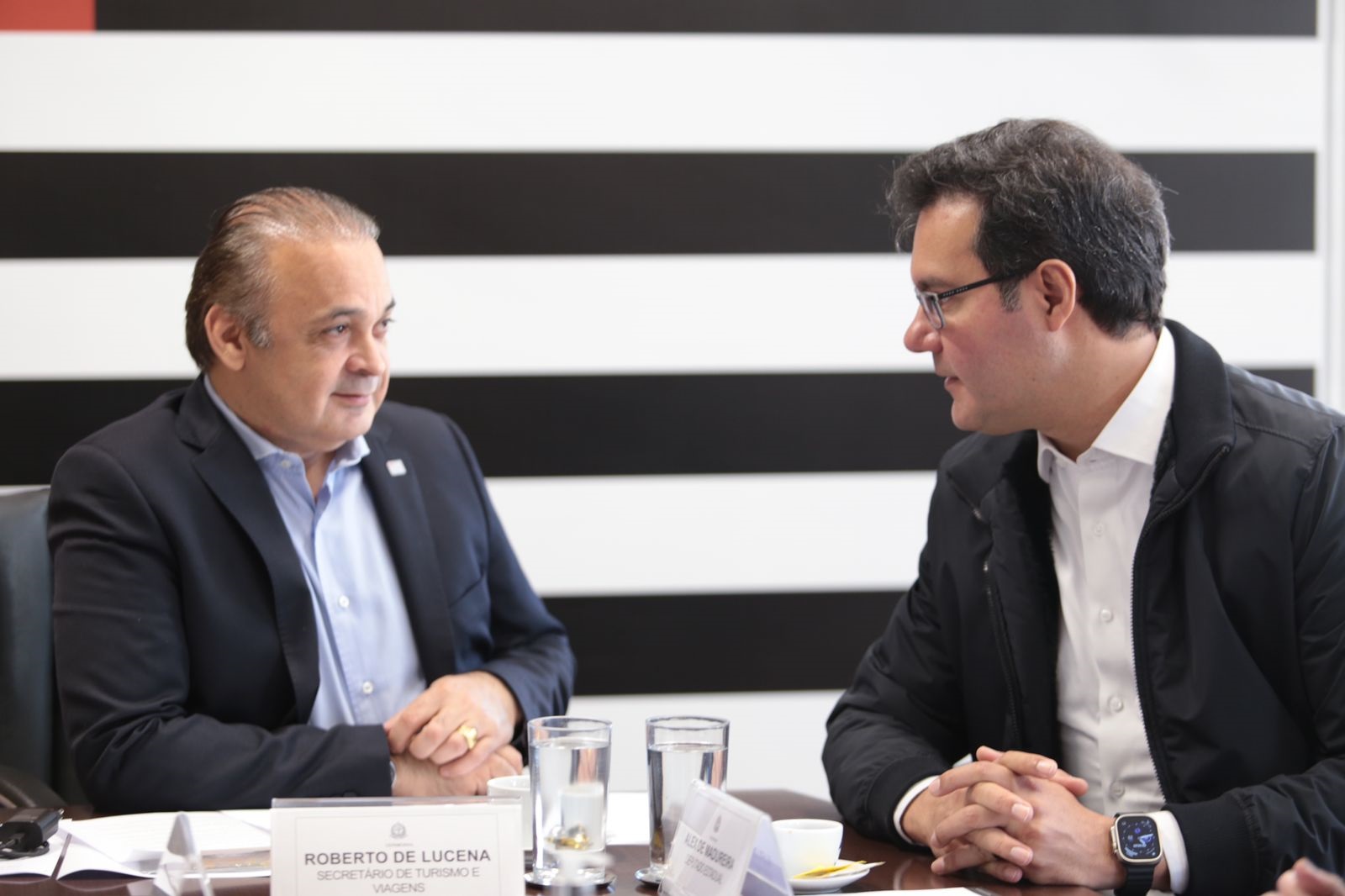 Madureira se reúne com Secretário de Turismo e Viagens de São Paulo e falam sobre a RMP