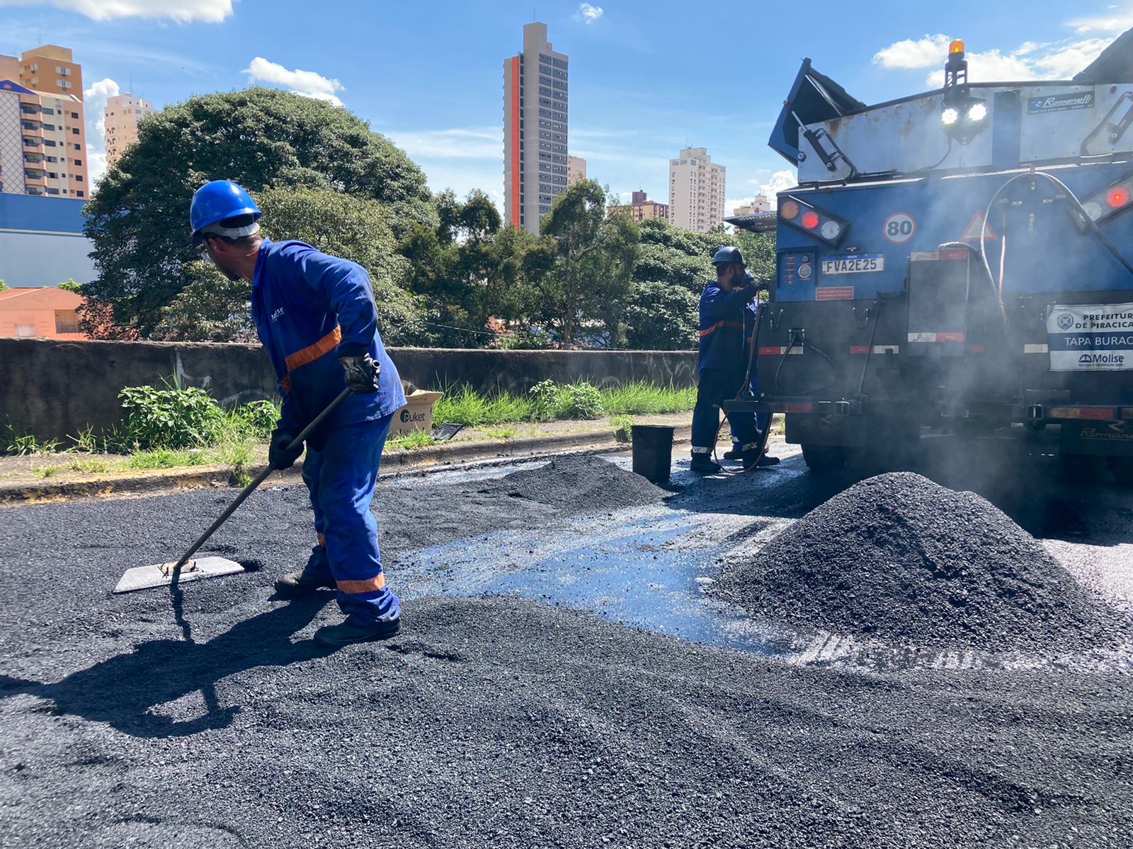 Prefeitura faz contratação emergencial de tapa-buraco em Piracicaba; medida garante serviços até contrato definitivo ser concluído