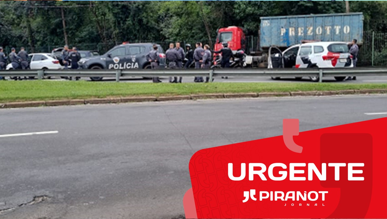 Carro em fuga mobiliza BAEP e helicóptero na entrada de Piracicaba (SP)