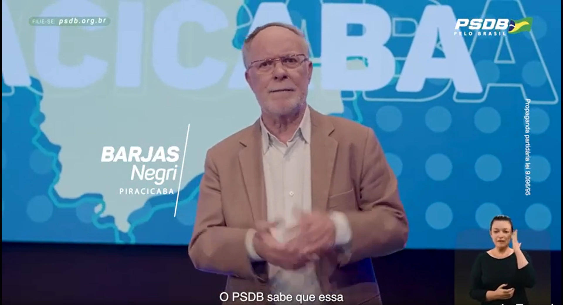 Barjas Negri (PSDB) estará ao vivo na sabatina do PIRANOT nesta terça-feira (23), às 16h