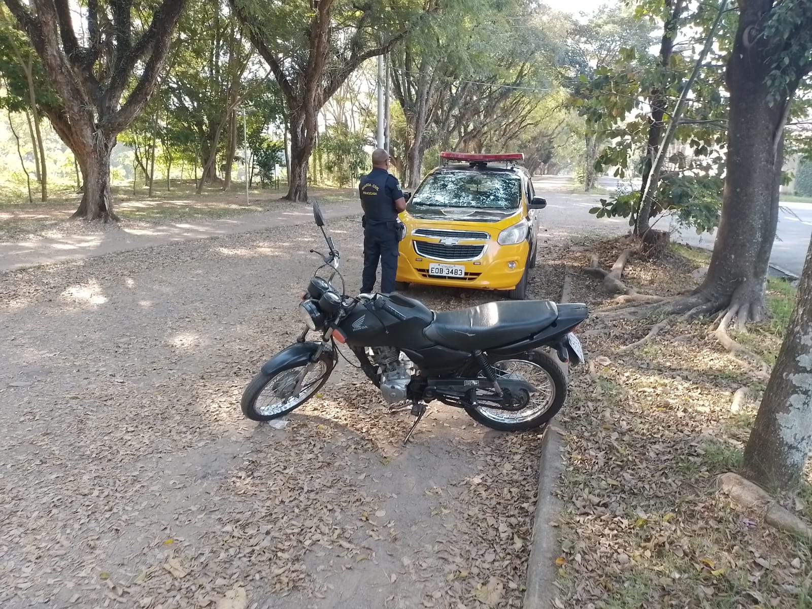 Em Piracicaba, moto adulterada é apreendida na Avenida Cruzeiro do Sul e proprietário preso