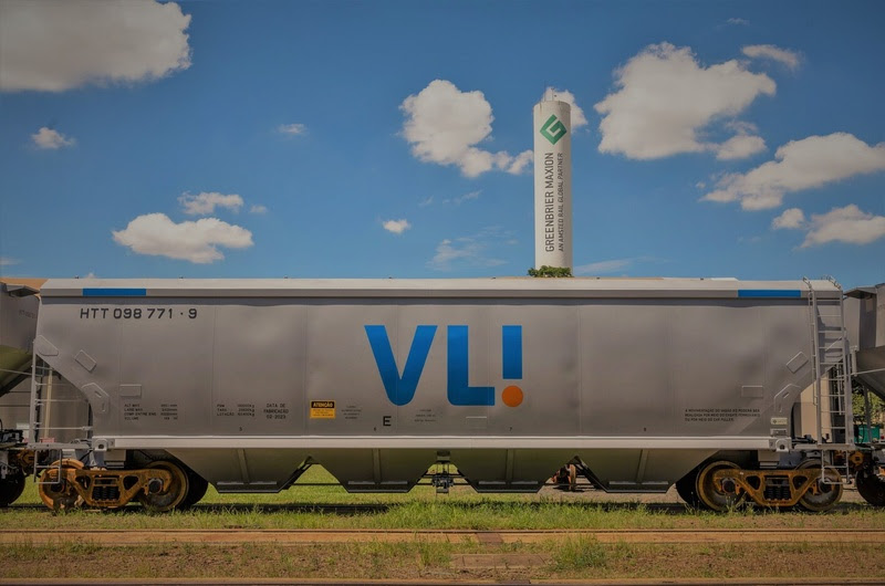 VLI investe R$ 200 milhões em 171 vagões e locomotivas para impulsionar transporte agro em ferrovias