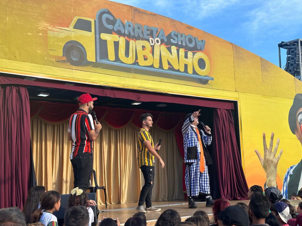 Saiba em qual bairro a Carreta Show do Tubinho vai estacionar neste domingo (03), em Piracicaba (SP)