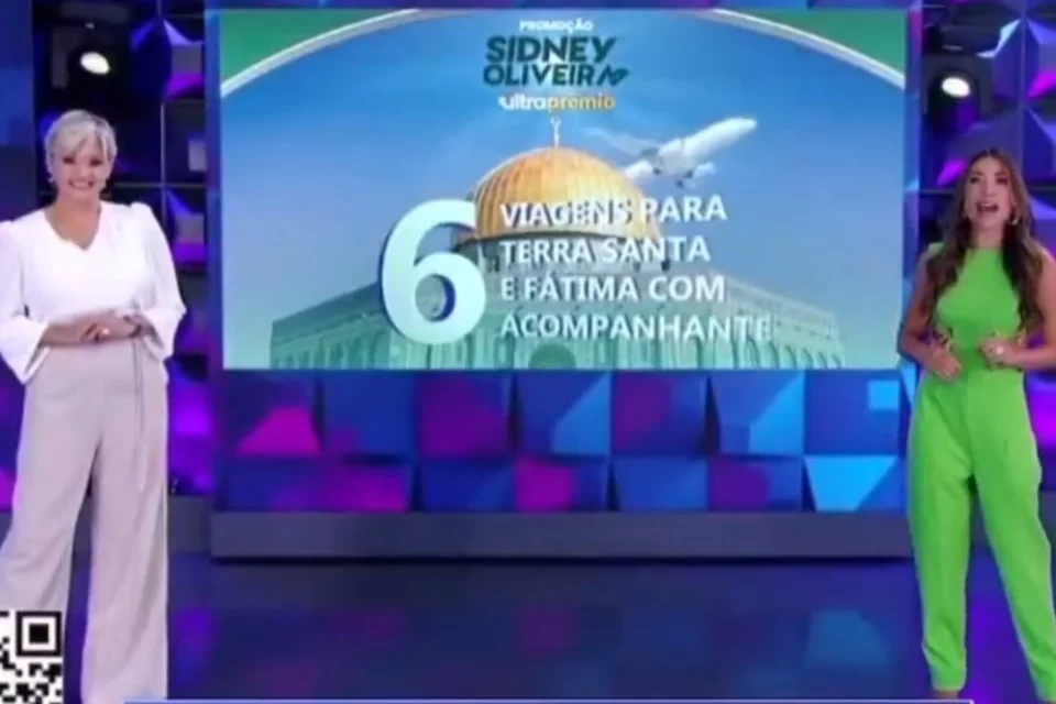SBT causa perplexidade ao iniciar promoção para sortear viagem para Israel