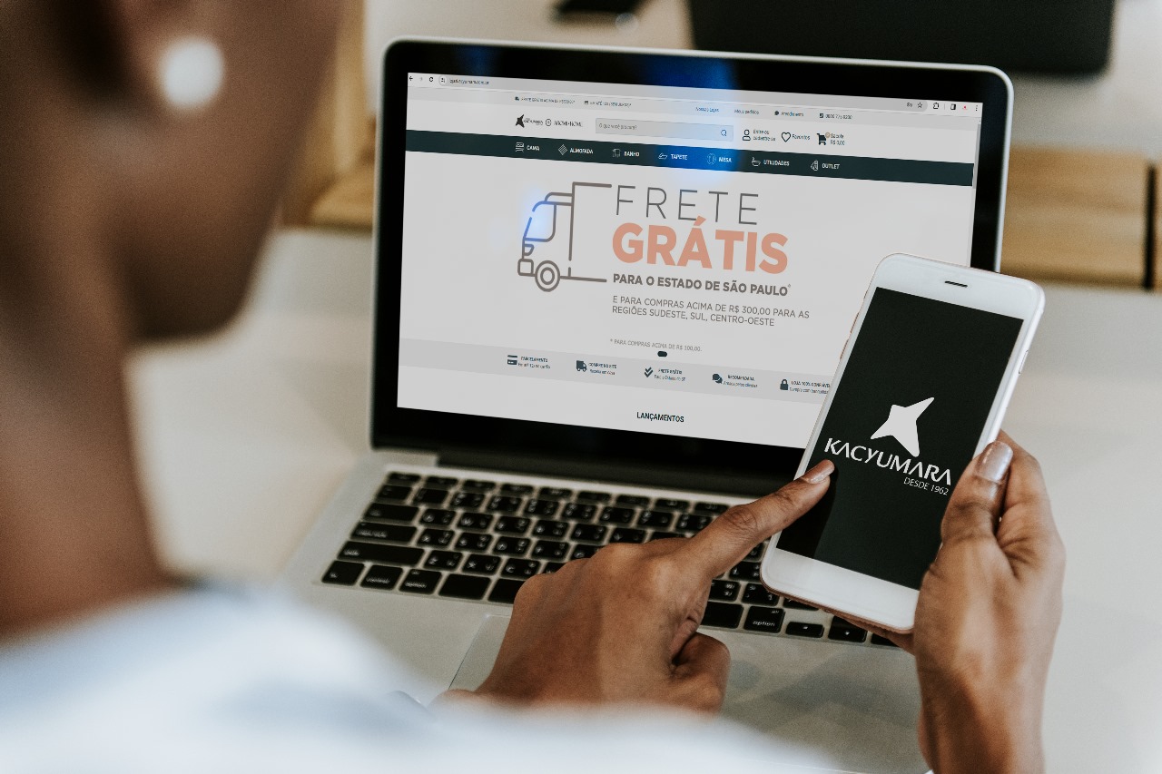 Conforto ao alcance de um clique: transforme seu lar com o novo e-commerce da Kacyumara