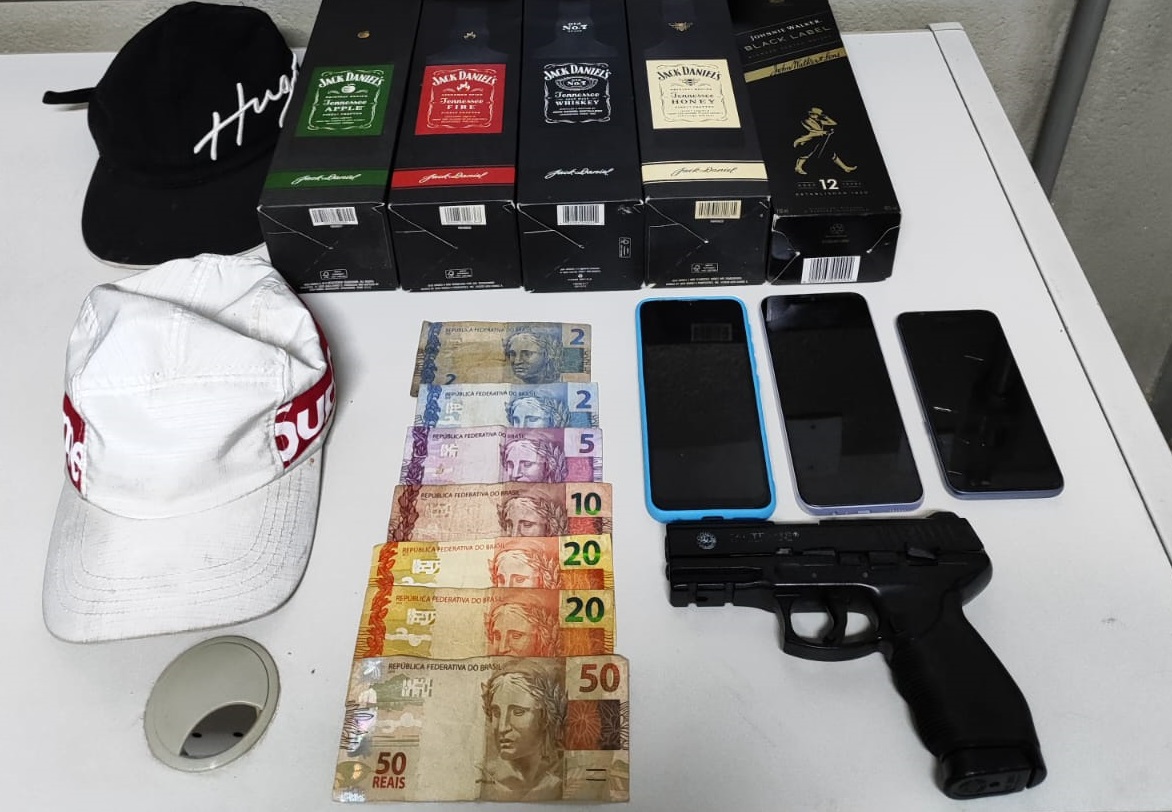 Três criminosos são presos pela PM após roubo em estabelecimento comercial em Piracicaba