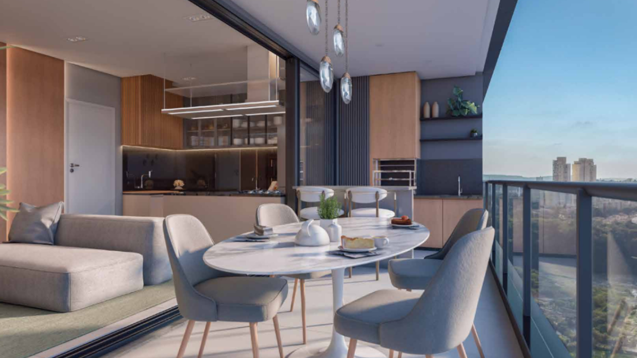 Por que investir em um apartamento com varanda gourmet?