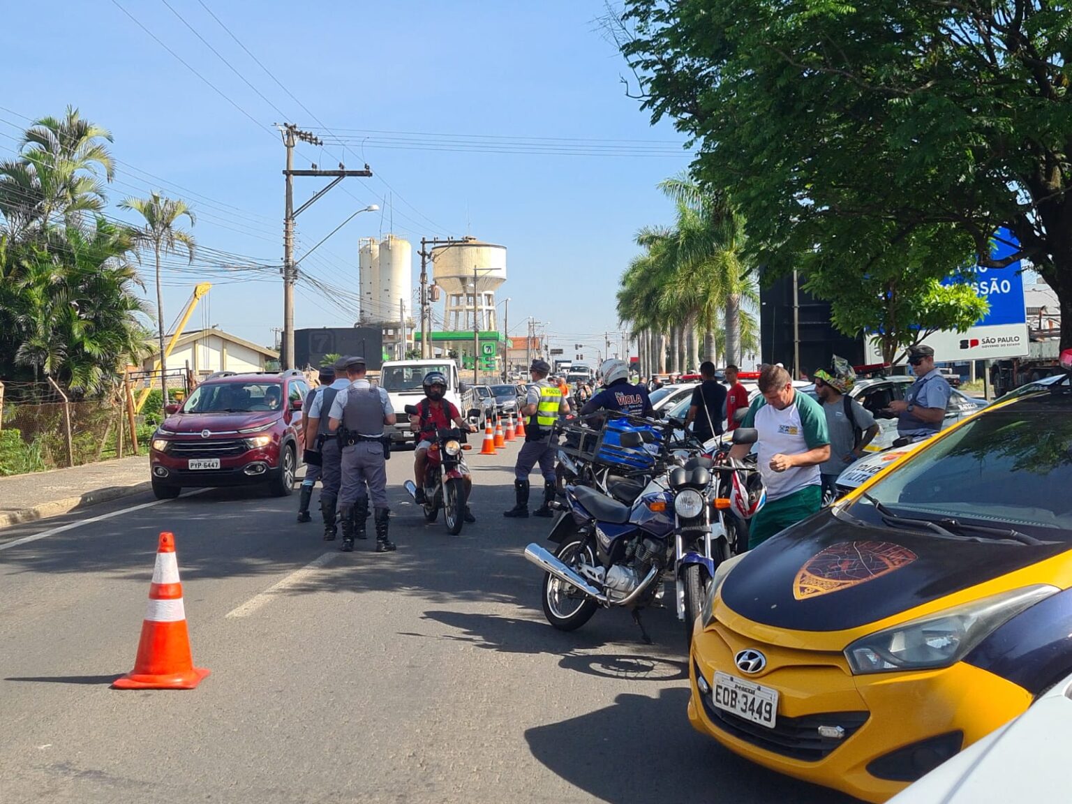 Operação conjunta entre Guarda Civil, Semuttran e PMR autua mais de 100 motociclistas em Piracicaba