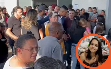 250 pessoas acompanham sepultamento de Victória na zona norte de Piracicaba