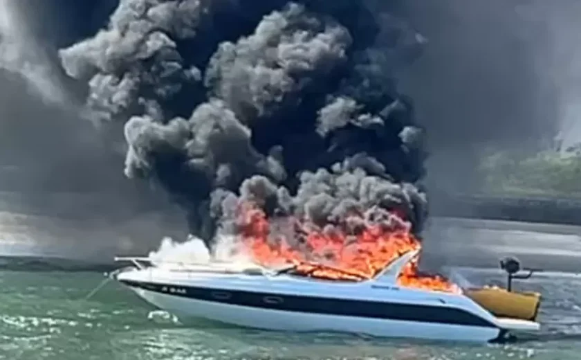 Lancha com turistas capixabas explode em Cabo Frio