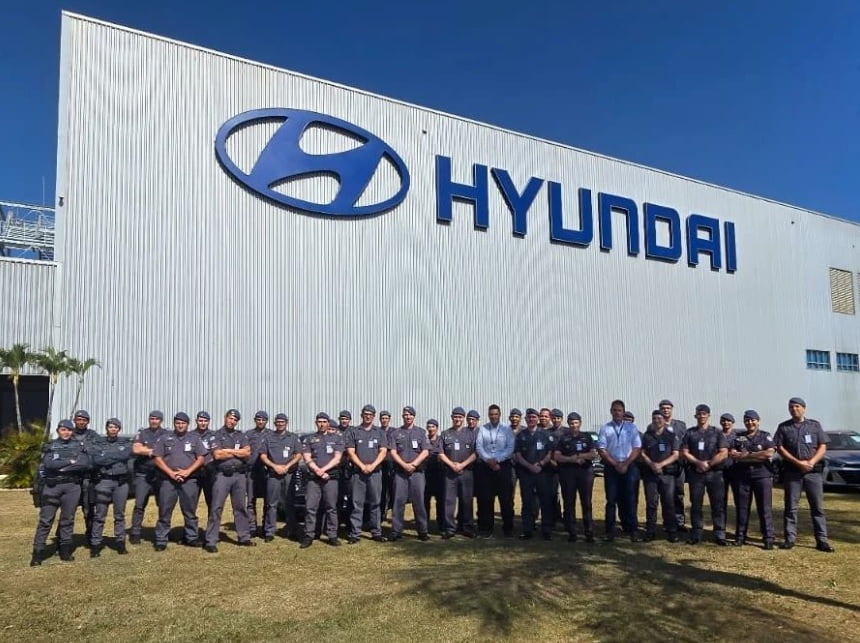 10º Baep visita fábrica da Hyundai em Piracicaba