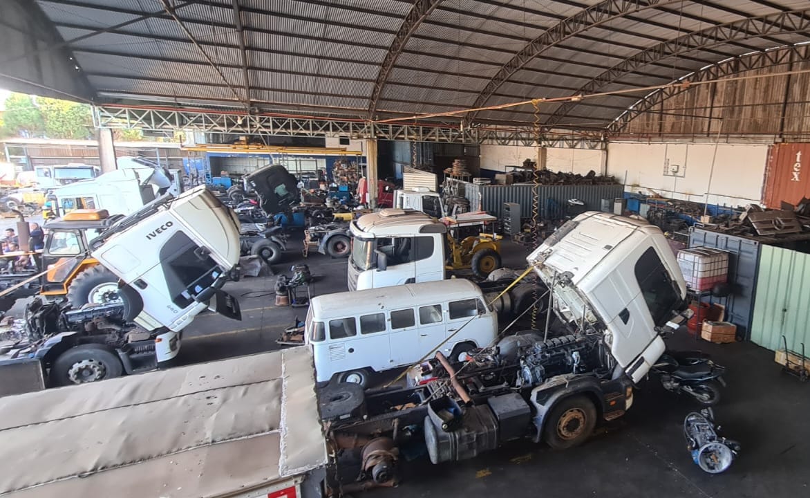 Polícia Civil prende 23 indivíduos responsáveis por desmanche de caminhões na Região Metropolitana de Piracicaba