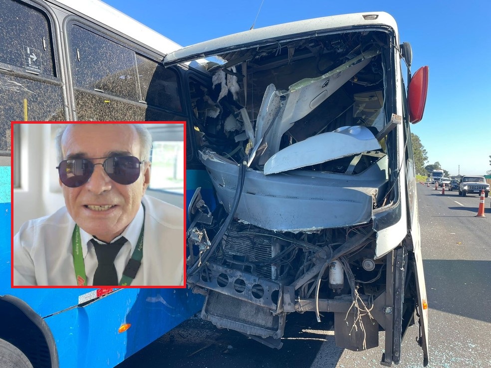 Motorista morto em acidente entre dois ônibus em Piracicaba é identificado