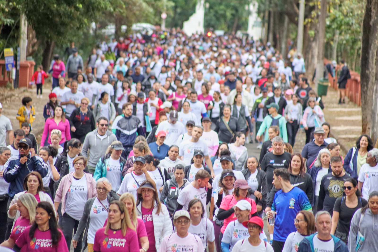 NESTE DOMINGO: 2ª Caminhada Movimento arrecada alimentos para o  Fundo Social e celebra voluntariado com atividade física