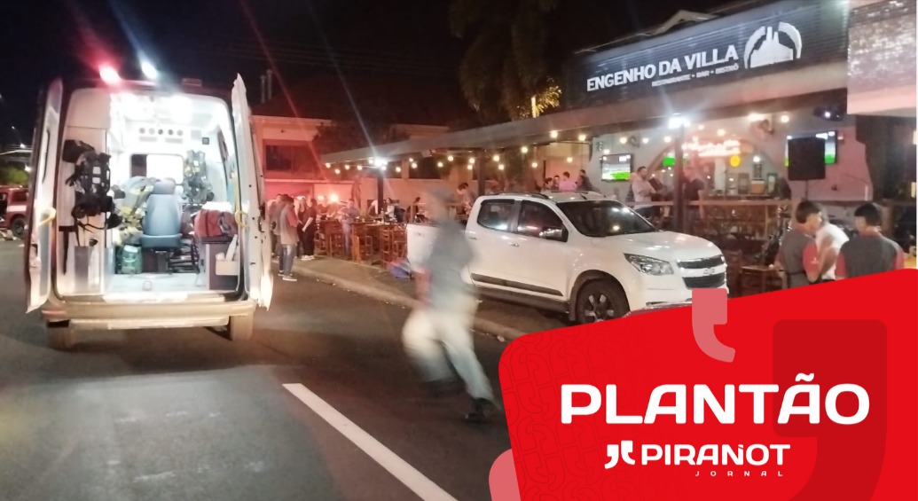Caminhonete atropela 10 pessoas em bar de Piracicaba (SP)