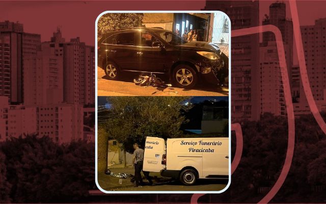 Homem morre em hospital após grave acidente entre moto e carro que também matou sua esposa em Piracicaba