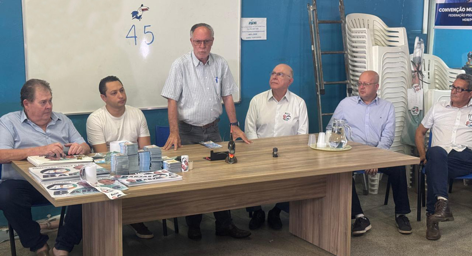 Ex-secretário estadual e deputado federal declaram apoio à Barjas Negri em Piracicaba