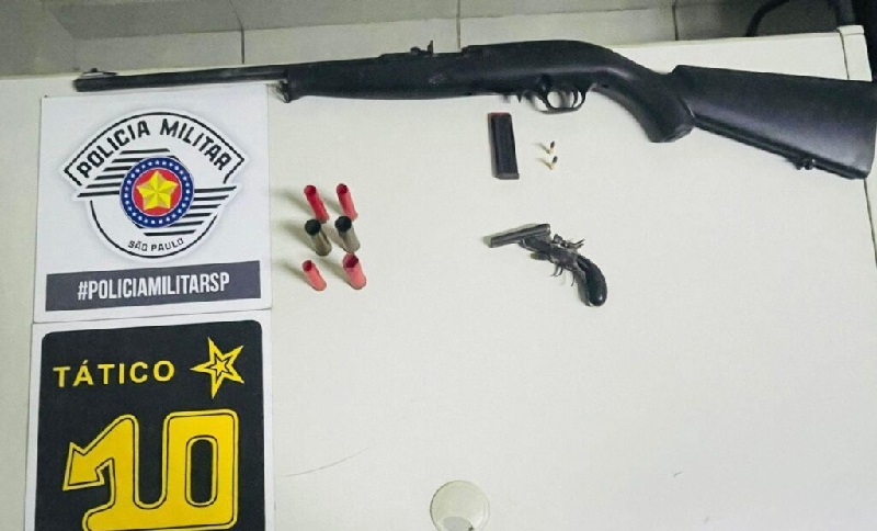 Individuo é preso após atirar contra familiares em Piracicaba