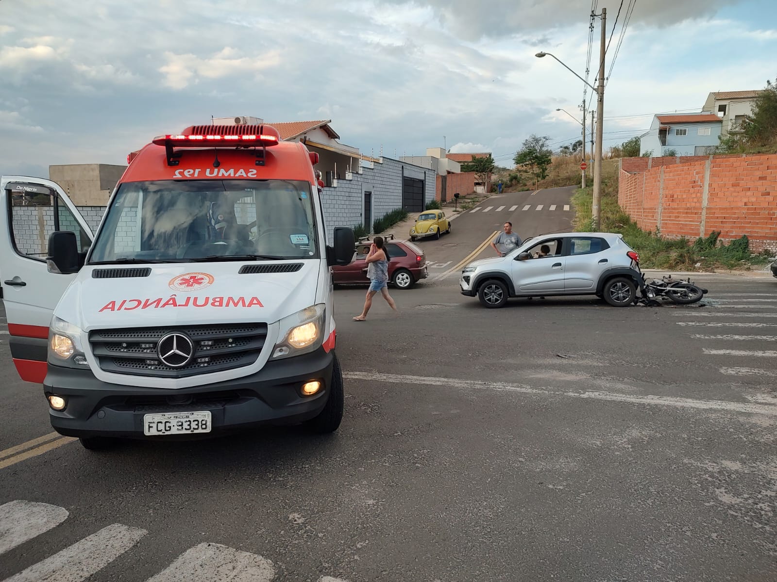 Jovem de 20 anos sofre acidente de trânsito em Piracicaba