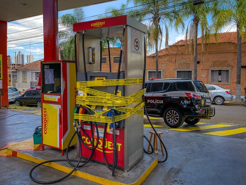 Posto de combustíveis em Piracicaba é interditado após irregularidades