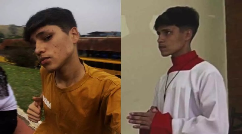 Coroinha de 17 anos é morto a tiros na noite de Natal