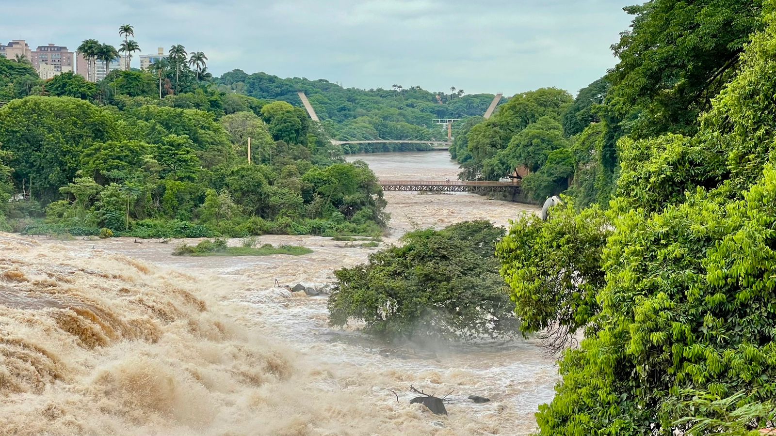 Rio Piracicaba volta a subir após fortes chuvas