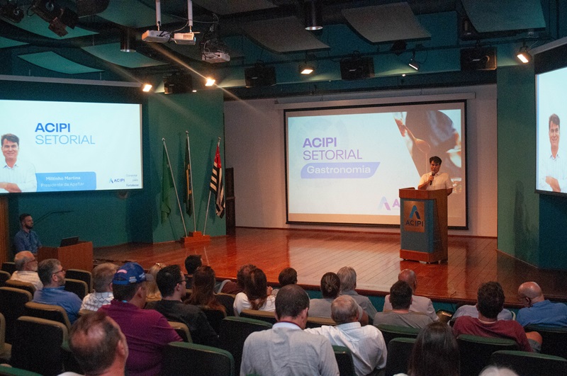 Acipi Setorial reúne 180 empresários de Gastronomia com foco no fortalecimento do segmento