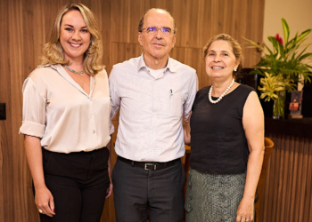 Graciela Marasca, Angelo Frias Neto e Celisa Amaral Frias