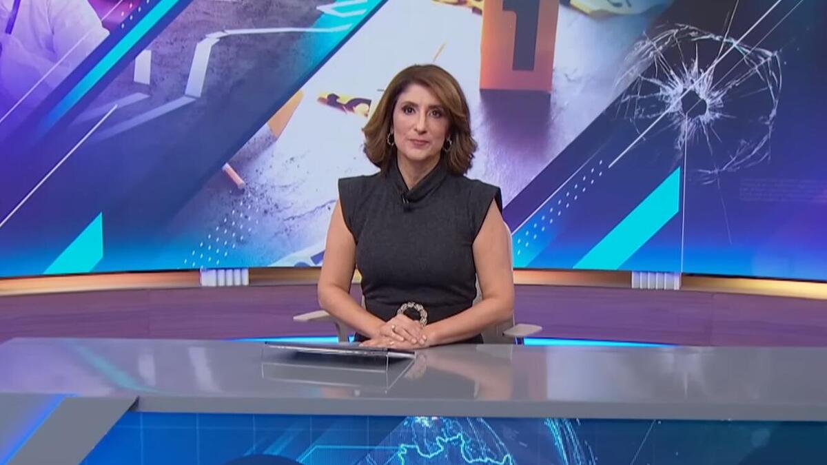 Simone Queiroz elogiada no SBT por Datena em piloto do “Aqui Agora”, deu o plantão da morte de Sílvio Santos