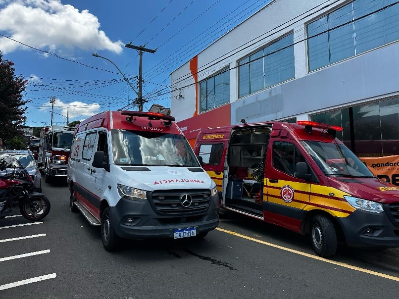Trabalhador sofre choque elétrico enquanto realizava serviço de pintura em Piracicaba