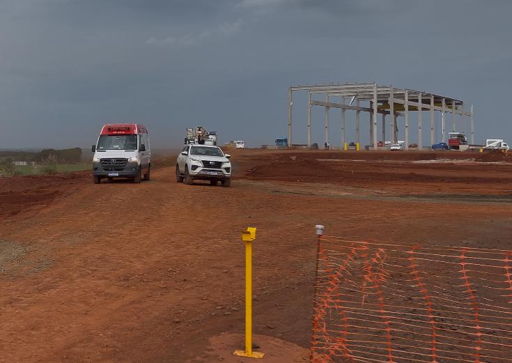 Corda se rompe, e trabalhador despenca de 15 metros em Piracicaba