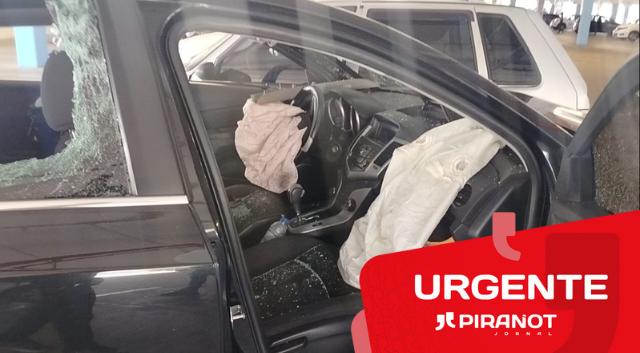 Confusão entre ex-marido e ex-namorado termina com carros destruídos e pessoas feridas na Havan de Piracicaba