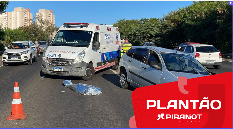 Motorista morre ao tentar pular de carro na Geraldo de Barros, em Piracicaba