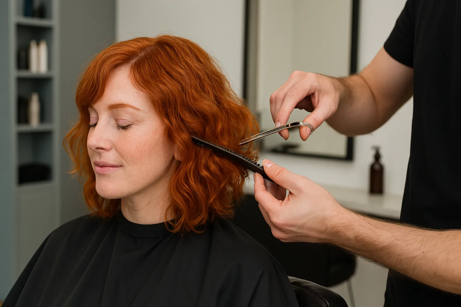 4 cortes que destacam a cor do cabelo ruivo ondulado