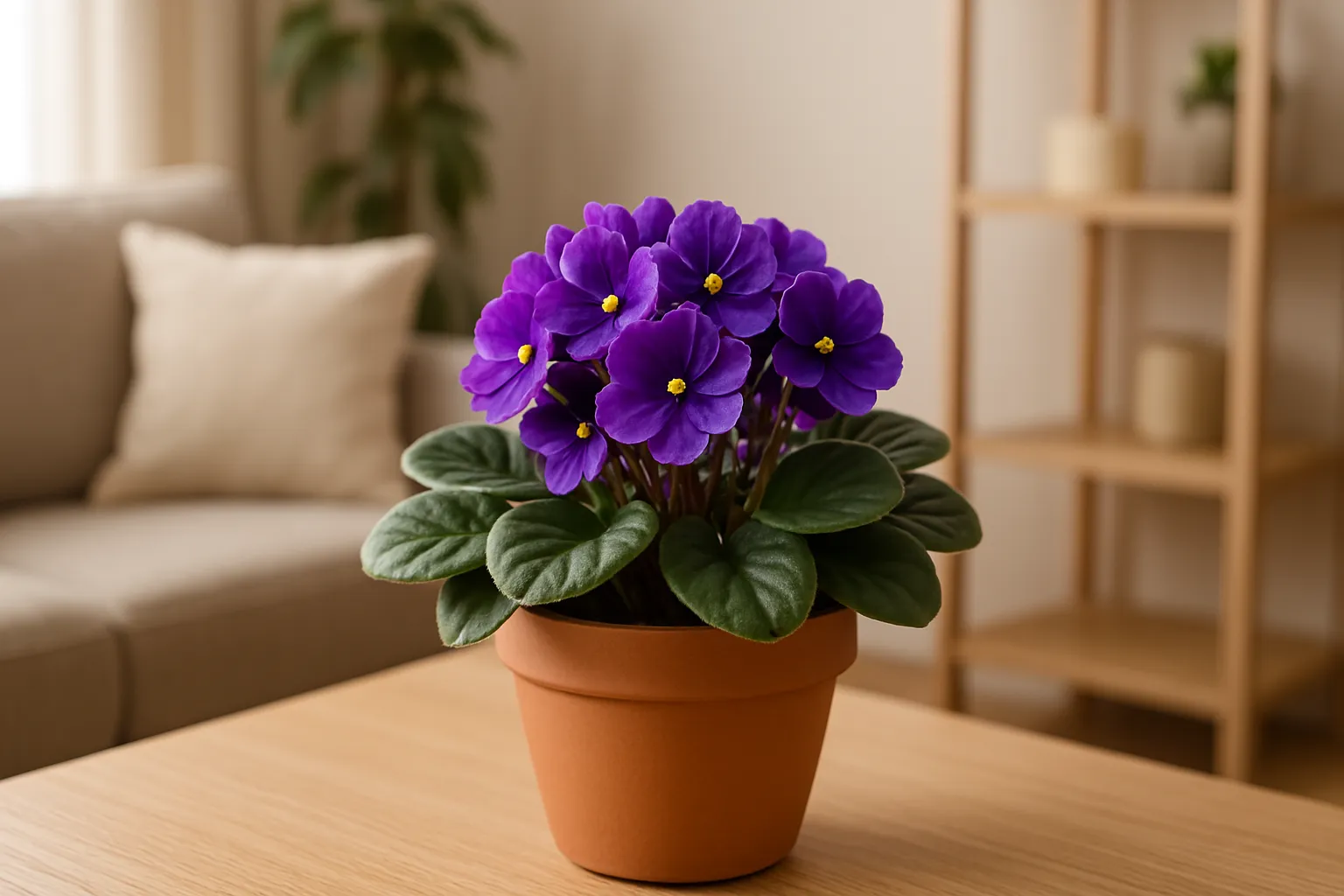 5 razões para cultivar violeta africana e criar espaços internos encantadores