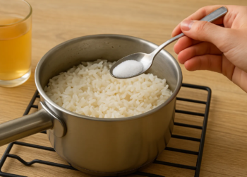 Cozinhou o arroz sem sal Veja como resolver em 1 minutinho