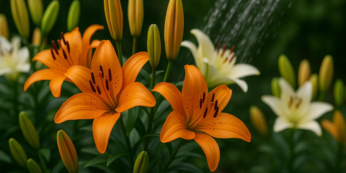 Lírios quantas vezes por semana você deve regar