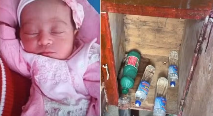 Mãe é presa após matar bebê asfixiado por não suportar o choro da criança