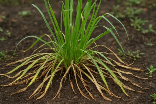 O que fazer se o capim-santo murchar logo depois de regado