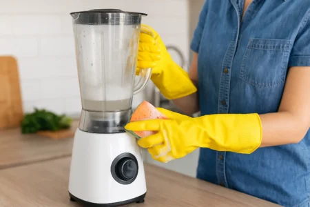 O que nunca usar para limpar liquidificador se quiser evitar o cheiro ruim