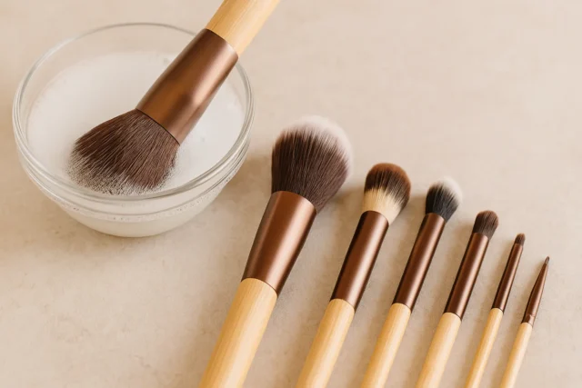 3 passos para limpar pincéis de maquiagem da forma correta para durarem mais